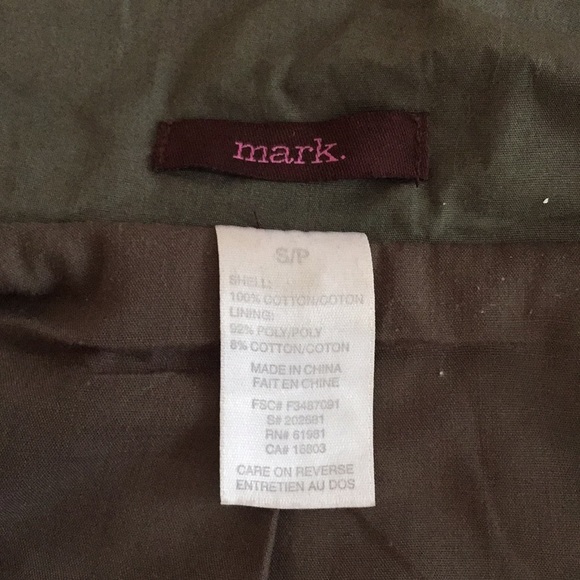 Mark. army green jacket - Picture 2 of 8